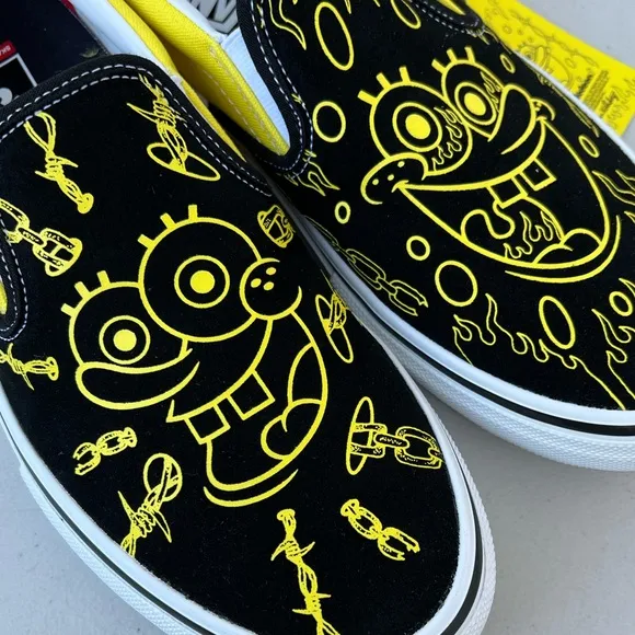 VANS x SPONGEBOB SQUAREPANTS | Gigliotti Slip-On Skate Shoes