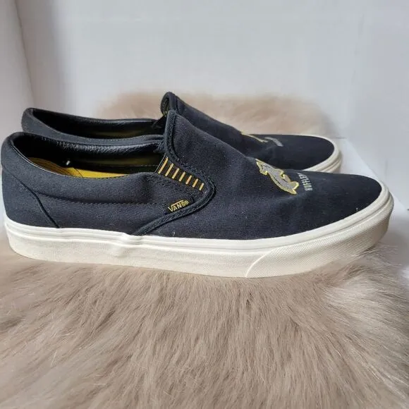 VANS X Harry Potter Hufflepuff Classic Slip-on Sneaker Shoes Size 12