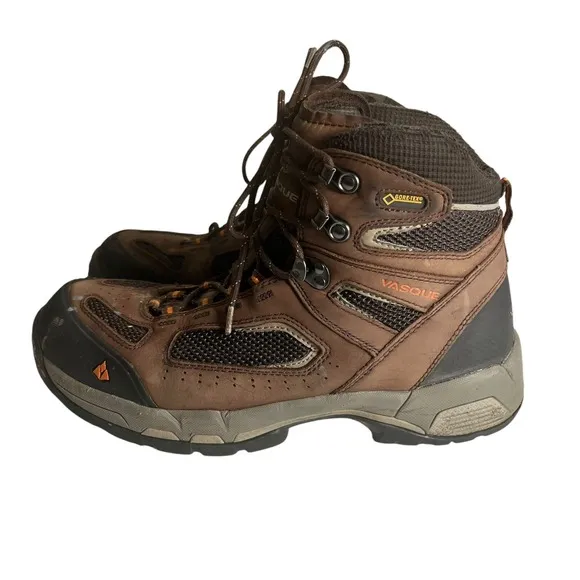 Vasque Hiking Boots Mens 11 M GTX Waterproof 7482 Brown Classic Trail Work Ankle