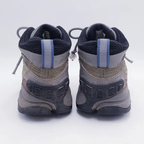 Vasque Women's Size 9 Goretex Waterproof Hiking Boots Beige Gray Mid-Top Leather