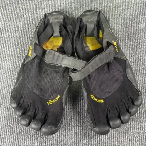 Vibram FiveFingers Shoes Men’s 9.5 KSO Barefoot Running Gorpcore Black Yellow