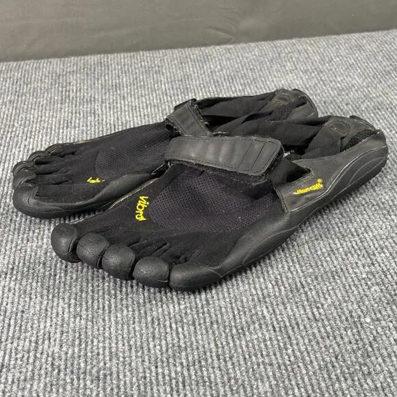 Vibram FiveFingers Shoes Men’s 9.5 KSO Barefoot Running Gorpcore Black Yellow