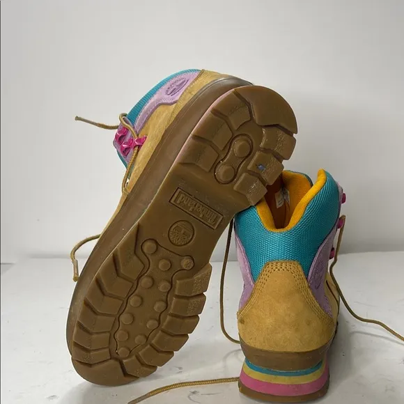 Vibrant Multicolor Hiking Boots