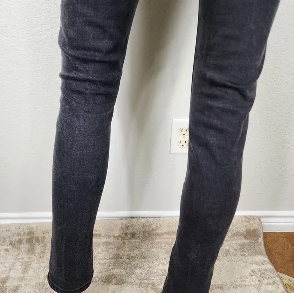 Vince Blue High Waist Black Skinny Jeans Size 5
