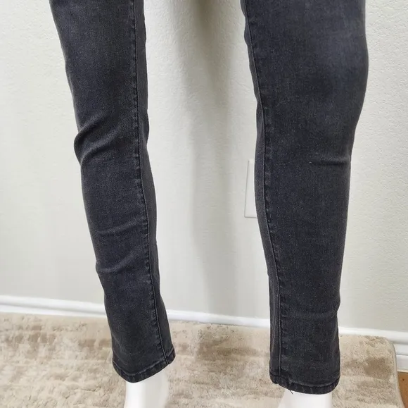 Vince Blue High Waist Black Skinny Jeans Size 5