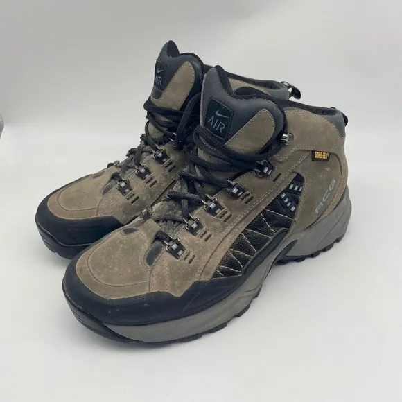 Vintage 2003 Nike ACG‎ Air Wallowa Mid II Hiking Boots Vibram Gore-Tex Mens 9