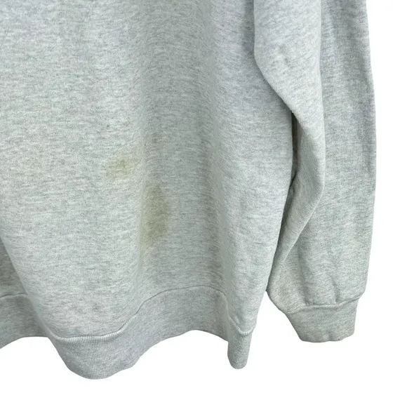VINTAGE 80's SCREEN STARS FRUIT OF THE LOOM OXFORD UNI Mens Sweatshirt Grunge XL