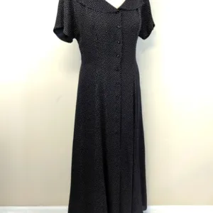 Vintage 90's Dana Buchman Silk Prairie Dress