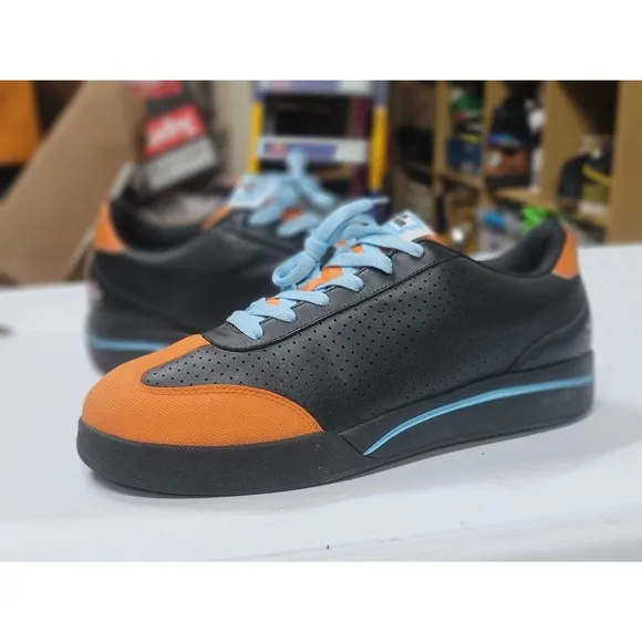 Vintage Billionaire Boys Club Ice Cream Black &amp; Orange Board Flip Sneakers Sz 13