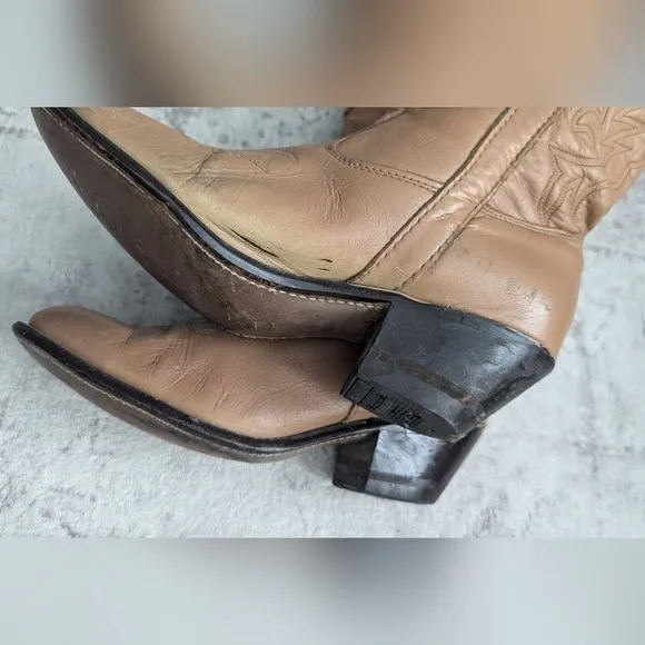 Vintage Capezie Cowgirl Boots Size 7