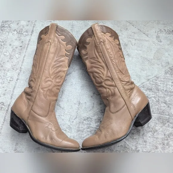 Vintage Capezie Cowgirl Boots Size 7