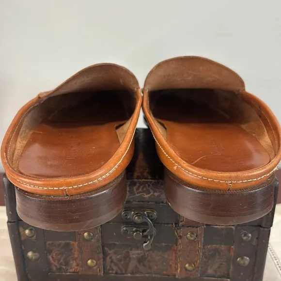 Vintage Cole Haan Country Leather Mule Size 12 B