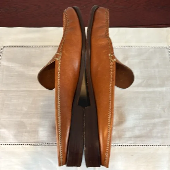 Vintage Cole Haan Country Leather Mule Size 12 B