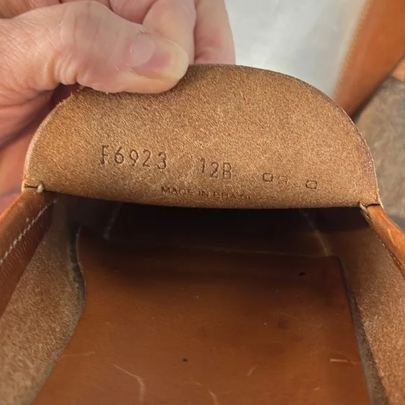 Vintage Cole Haan Country Leather Mule Size 12 B