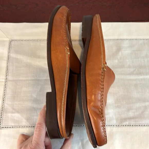 Vintage Cole Haan Country Leather Mule Size 12 B