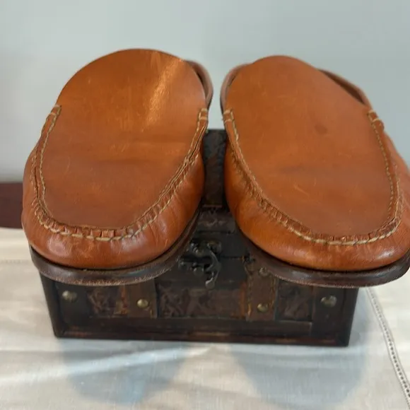 Vintage Cole Haan Country Leather Mule Size 12 B