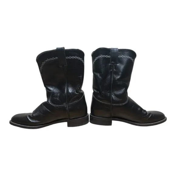 Vintage Justin Roper #3233 Western Boots Sz 9.5