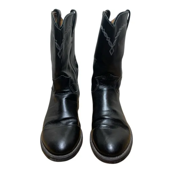 Vintage Justin Roper #3233 Western Boots Sz 9.5
