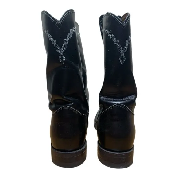 Vintage Justin Roper #3233 Western Boots Sz 9.5
