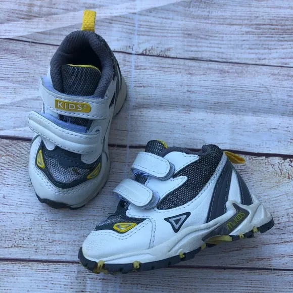 Vintage McKids McDonald’s 90s Hook &amp; Loop Toddler Sneakers Baby size 2