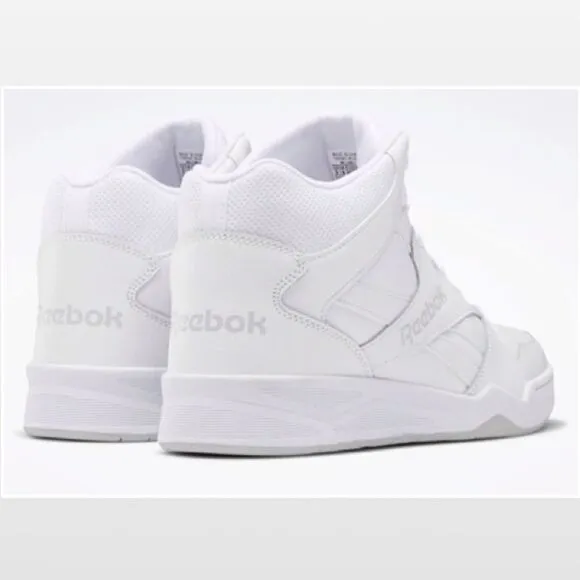 Vintage New Reebok Shoes Men White High Top BB4500 Active Athletic Rare