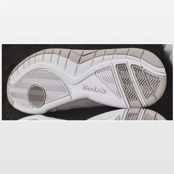 Vintage New Reebok Shoes Men White High Top BB4500 Active Athletic Rare