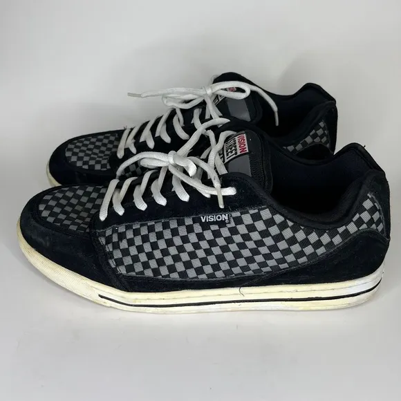 vision street wear shoes Lace Up Casual Skateboarding Sneakers Men Sz 48 US 13