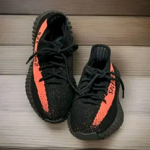 Vnds Tried On Adidas Yeezy Boost 350 V2 BY9612 Core Red Men Size 11 Authentic
