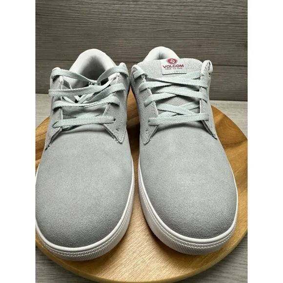 Volcom Gray White Outdoor Composite Steel Toe Safety Men's Work Shoe 8.5 W