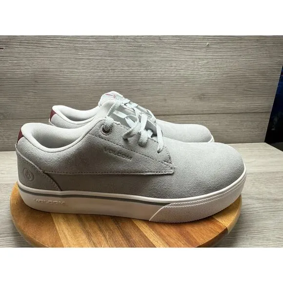 Volcom Gray White Outdoor Composite Steel Toe Safety Men's Work Shoe 8.5 W