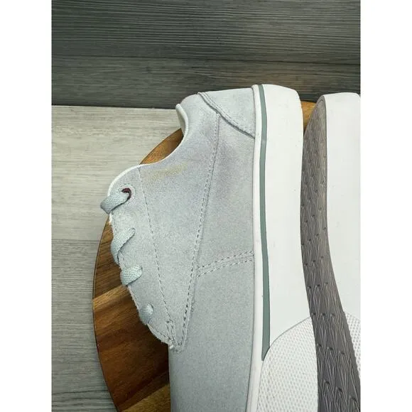 Volcom Gray White Outdoor Composite Steel Toe Safety Men's Work Shoe 8.5 W