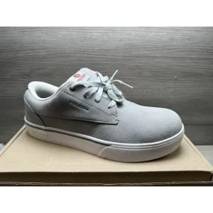 Volcom Gray White Outdoor Composite Steel Toe Safety Men's Work Shoe 8.5 W