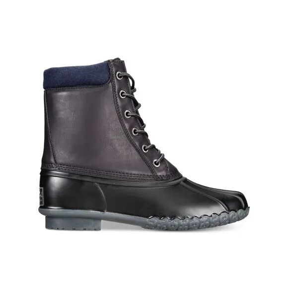 Weatherproof Vintage Men's Adam Duck Boots Shoes Black Size 8M