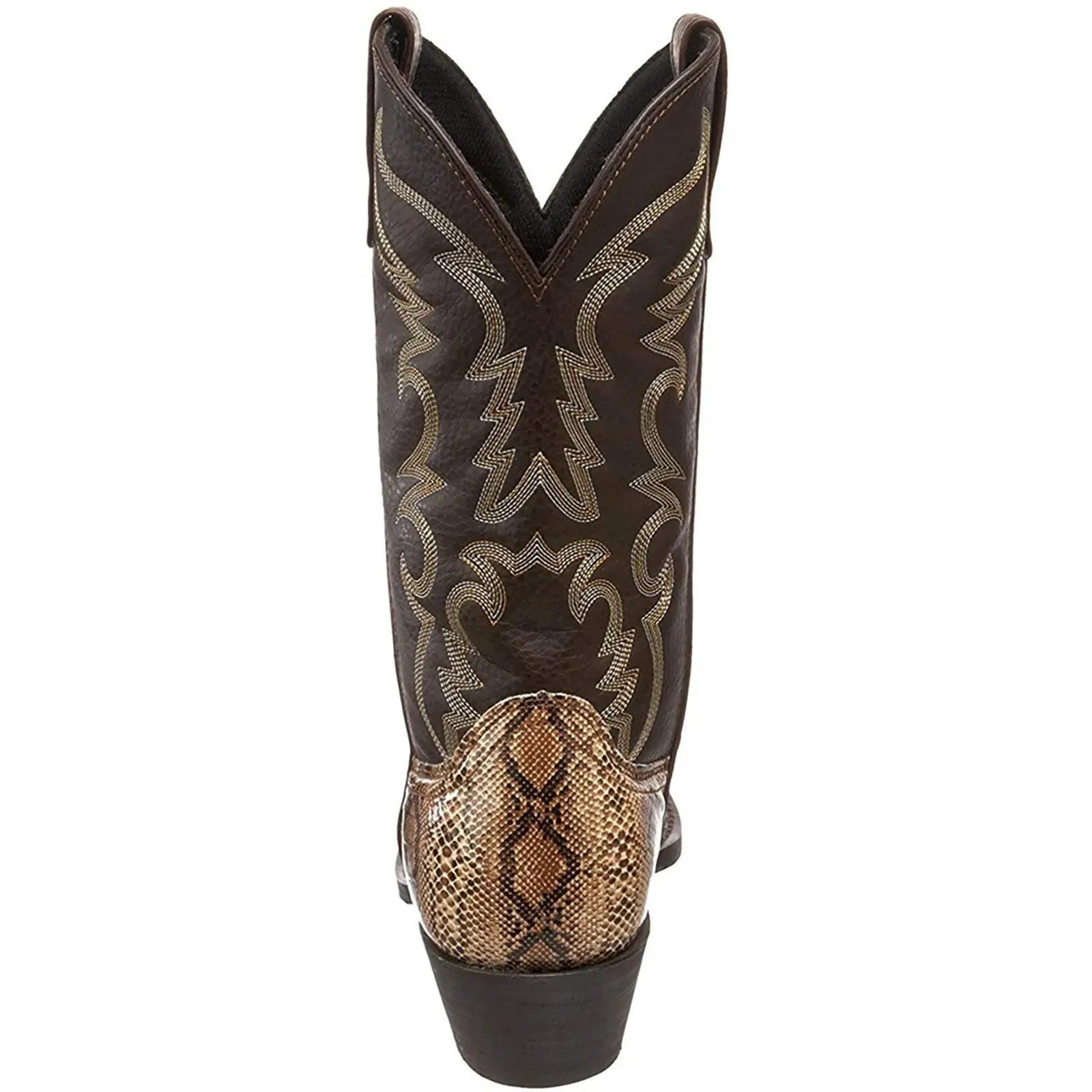 Western Cowboy Boots Mid-Calf Pointed Toe