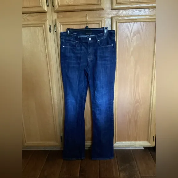 White House Black Market Mid Rise Slim Boot Jeans for ladies with long legs!