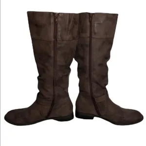 White Mountain Lefty Dress Boots Brown SZ.8.5 EUC
