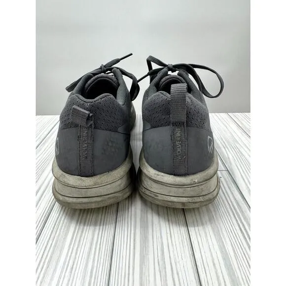 Wolverine Bolt Durashocks Men's US 9.5M CarbonMax Work Shoes Steel Gray Sneakers