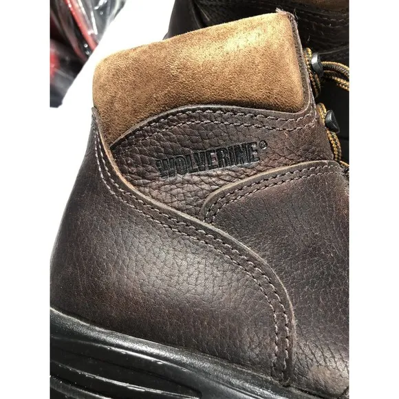 WOLVERINE DURASHOCK Water-Slip RESISTANT Safety Hard Toe Work Boots-Women 7-Men5
