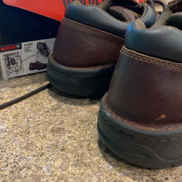 Wolverine DuraShocks Exert Oxford 10EW W04374 Work Shoes Leather (SHOES ONLY)