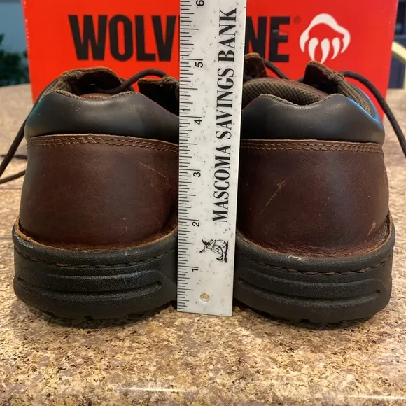 Wolverine DuraShocks Exert Oxford 10EW W04374 Work Shoes Leather (SHOES ONLY)