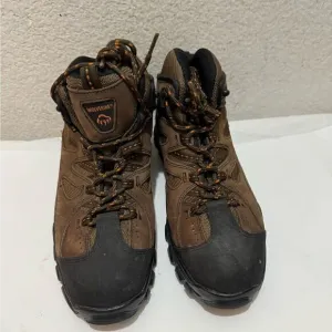 Wolverine Hudson  Steel Toe Work Boots Hiking Brown Mid Cut Size 9.5/42.5
