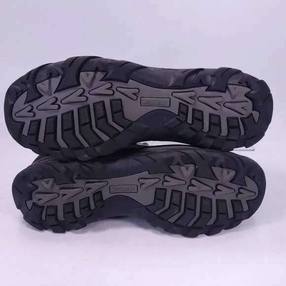 Wolverine Outdoor Lace Up Boot Shoe Mens Size 11.5 F2413-18 Black Gray