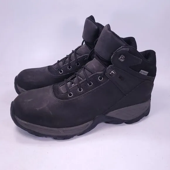 Wolverine Outdoor Lace Up Boot Shoe Mens Size 11.5 F2413-18 Black Gray
