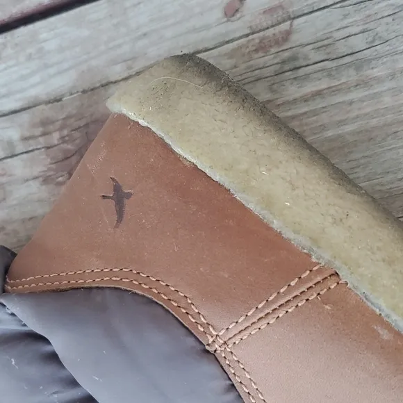 Womens Outdoor Duck Down Insulation Tall Winter Boots shoes sz 9M