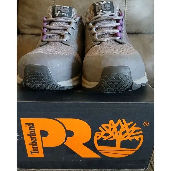 Womens Timberland Pro Radius Composite ToeSafety Work Sneakers Shoes Sz 9 W #771