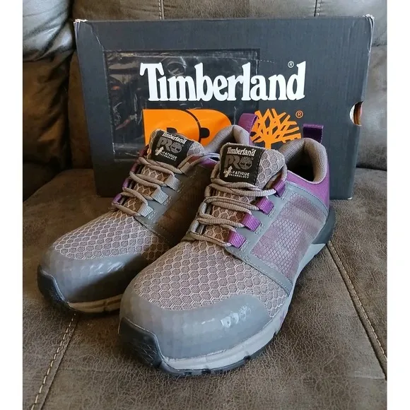 Womens Timberland Pro Radius Composite ToeSafety Work Sneakers Shoes Sz 9 W #771
