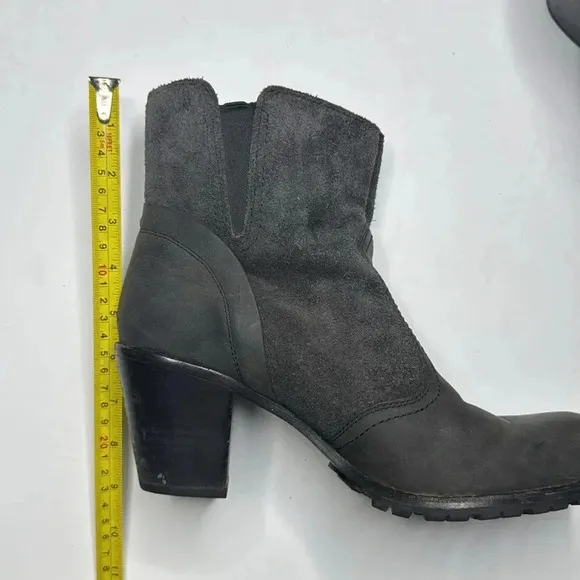 Woolrich Size 9.5 KIVA Gray Winter Smoke Leather Western Boots New Womens Shoes