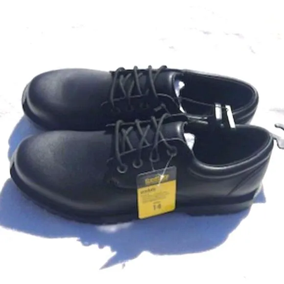 Work or Safety Shoes . Size: 14 . Anti Fatigue . Odor Reducing . Tredsafe