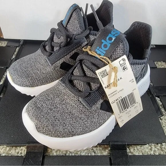 Youth 11K Adidas Kaptir 2.0 'Carbon Black' GZ4673 SHARP!!!!!