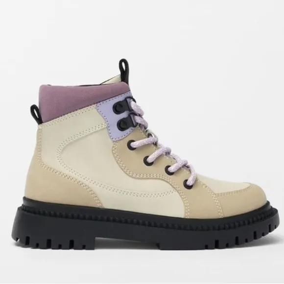 Zara kids colorful hiking boots 2165/832